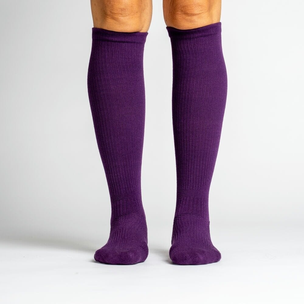 Purple Compression Socks Bundle 6-Pack