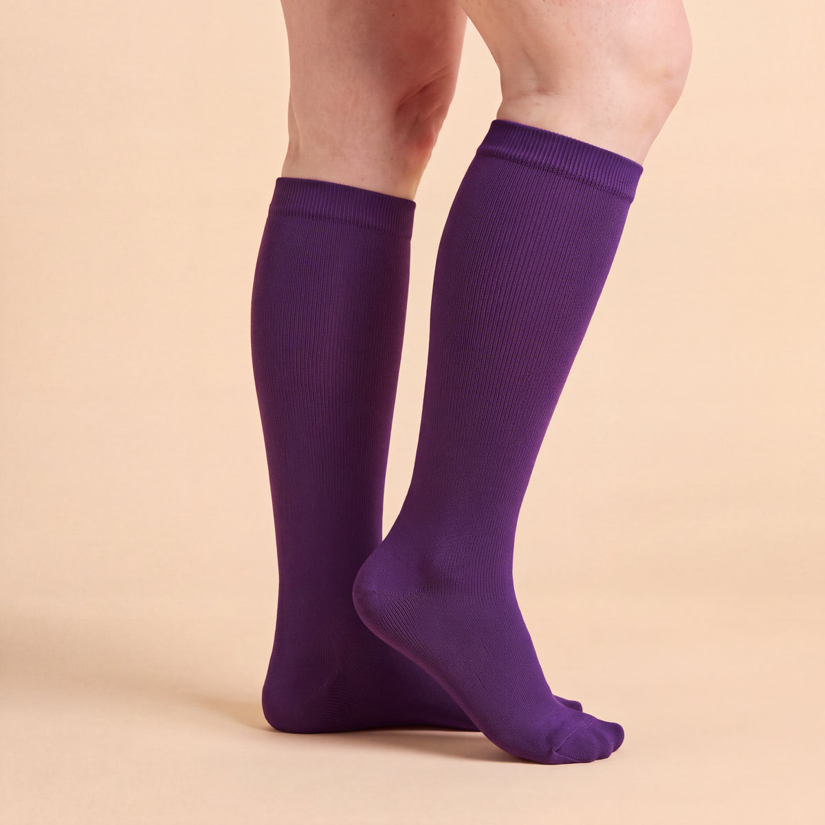 Purple Compression Socks