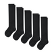 Black Compression Socks Bundle 5-Pack
