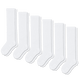White Compression Socks Bundle 6-Pack